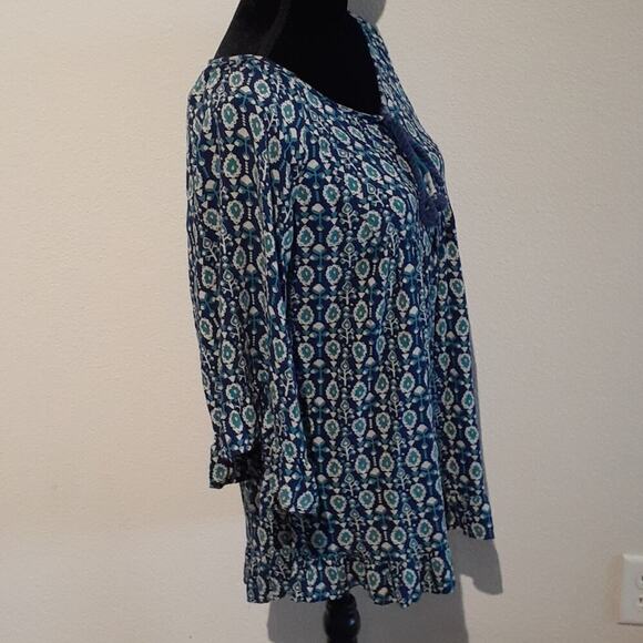 ROXY XS flow button down dress made in India - Picture 2 of 8